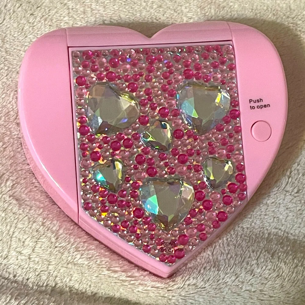Claire's Club Bling Heart Mechanical 11 Lip Gloss color Set NWT